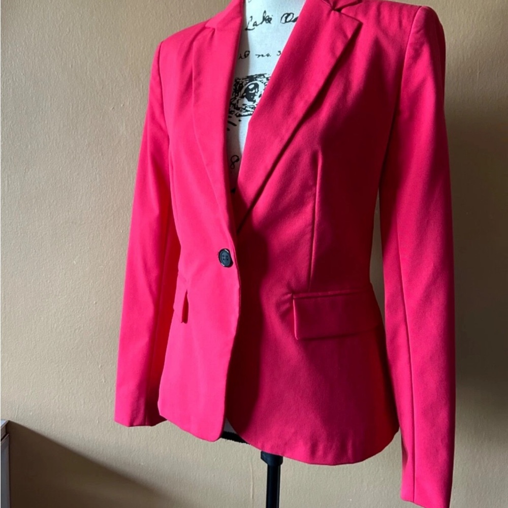 Zara Vibrant Pink Blazer